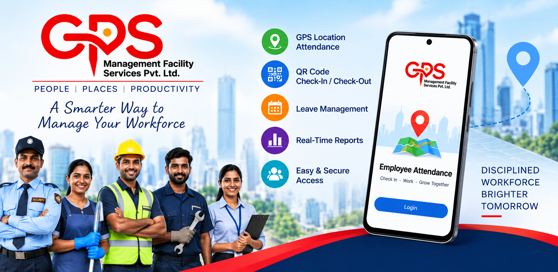 GPS Employee Attendance App